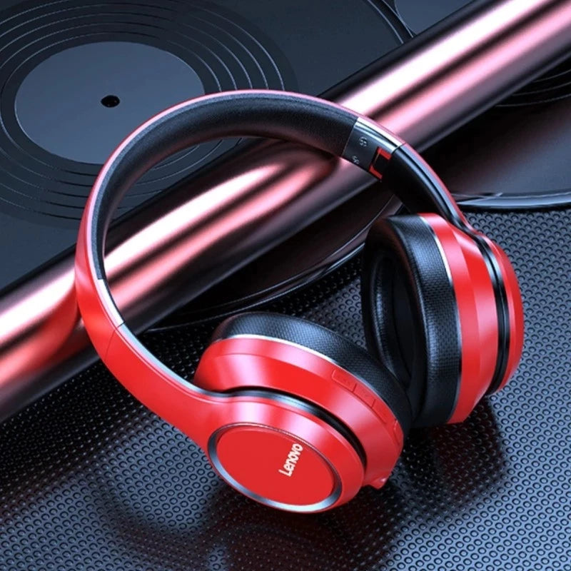 Lenovo HD200 Bluetooth écouteurs sur-oreille pliable ordinateur sans fil casque suppression du bruit HIFI stéréo casque de jeu
