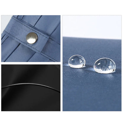 Parapluie pliant entièrement automatique à 16 baleines pour homme et femme, grand, résistant, résistant aux UV, de luxe, pour les affaires, coupe-vent