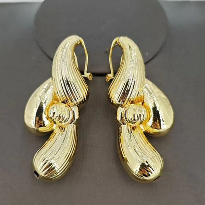 Boucles d'oreilles chimicates pour femmes, accessoires délicats, bijoux de luxe pour dames, cadeau de fête de mariage africain, nouveau