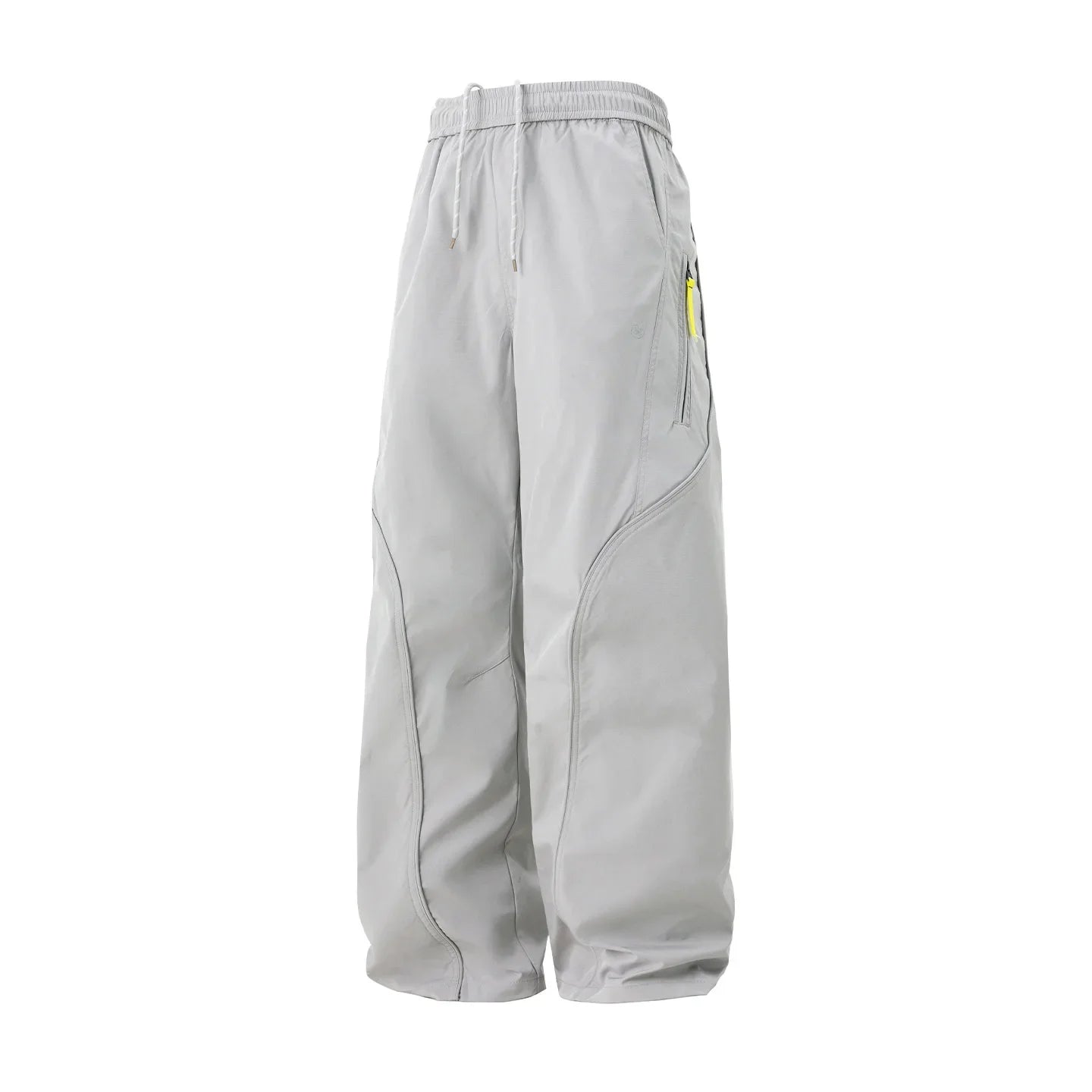 TFETTERS pantalons décontractés pour hommes printemps et automne pantalons de sport droits en plein air cordon taille élastique poche fermeture éclair pantalons de cyclisme