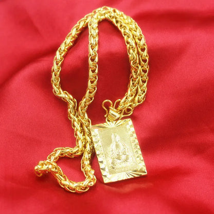UMQ-Bijoux pendentif en or pur pour homme, Verbena JOwith, Guanyin Dragon, 100% véritable or 24 carats, marque Guan Gong