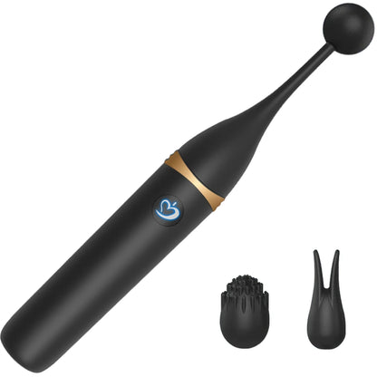 Vibromasseur 3 en 1, 10 modes de précision, haute fréquence, point G, mamelon clitoridien, Micro barre vibrante, jouets pour adultes, jouets sexuels pour Couple féminin