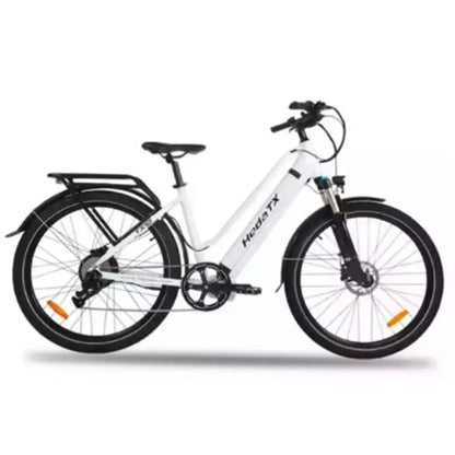 2025 nouveau modèle TX10 27.5 "500W EBike Elektrische Fiets 48V20Ah moteur à entraînement central 9 vitesses Dames Stadsfiets certifié CE