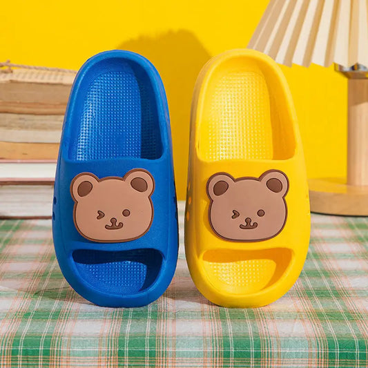 EVA – pantoufles pour enfants, chaussures de dessin animé mignon pour garçons et filles, sandales d'été pour parents et enfants moyens et grands
