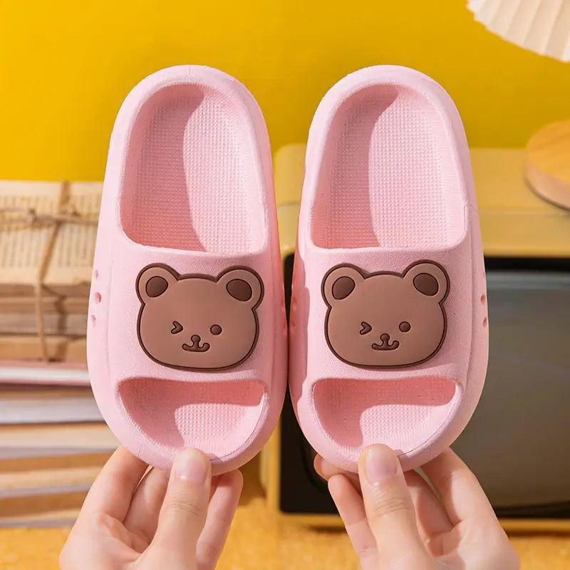 EVA – pantoufles pour enfants, chaussures de dessin animé mignon pour garçons et filles, sandales d'été pour parents et enfants moyens et grands