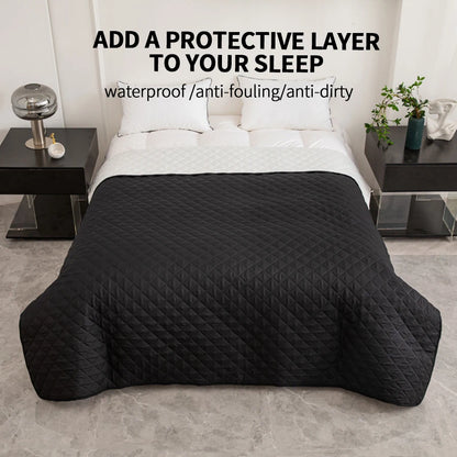 Housse de protection de lit imperméable pour chien, couverture pour meubles, housse de canapé pour chien et chat, coussin d'urine anti-saleté, couvre-lit matelassé