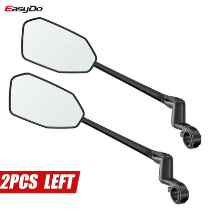 EasyDo – rétroviseur de guidon de vélo électrique, avec bras de miroir étendu rotatif à 360 degrés, pour cyclisme sur route et en montagne