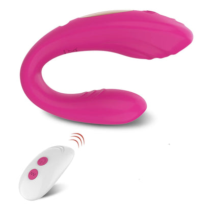 Vibromasseur de Type U télécommandé pour femmes, stimulation du Clitoris, point G, Massage vaginal, Masturbation féminine, jouets sexuels pour Couple