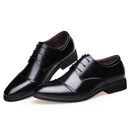 Chaussures Oxford pour hommes fabriquées à la main 2024 Chaussures habillées en cuir de veau verni Chaussures habillées classiques pour hommes Livraison directe