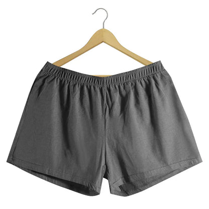 Pantalon en forme de flèche pour homme, caleçon d'été 100% coton, boxer grande taille, vêtements de nuit respirants pour jeunes
