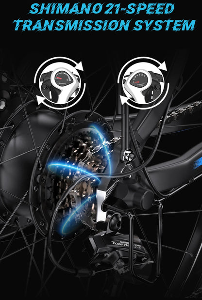 DUOTTS C29 e-bike 750W moteur 48V15 * 2AH batterie magnésium alliage d'aluminium vélo électrique 29 pouces pneus 21 vitesses vélo électrique