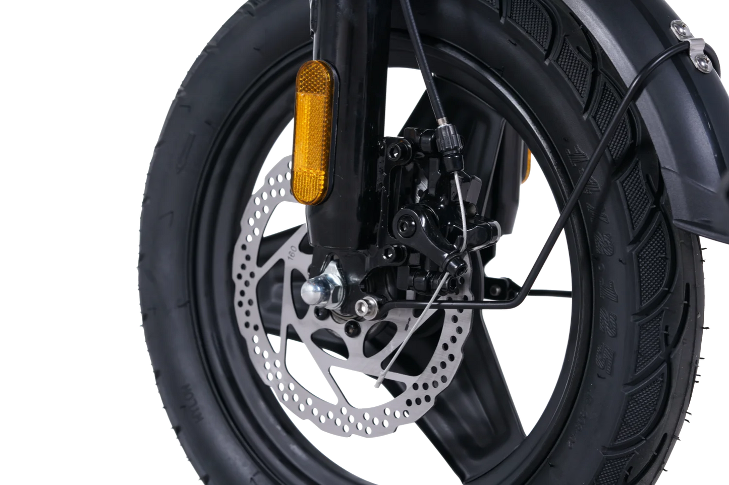 GleeRide A9 Vélo électrique 2 places, mini vélo électrique pliant 500 W 14", batterie amovible 48 V 15 Ah, longue portée 50 milles 20 MPH