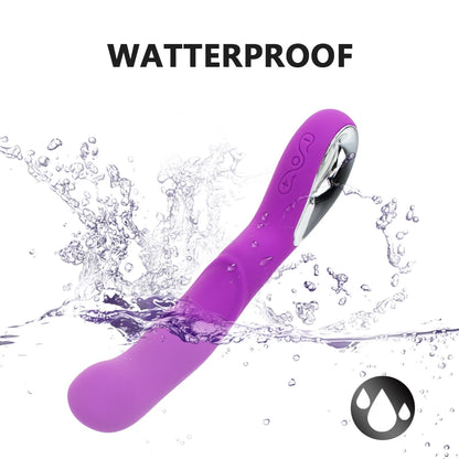 10 vitesses USB Rechargealbe baguette magique masseur gode vibrateurs double Clitoris stimulateur G Spot vibrateur adultes jouets sexuels pour femme
