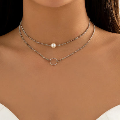 Lacteo Collier ras du cou court en forme de pétales de couleur or tendance pour femmes, bijoux, collier, clavicule, cadeaux, fête