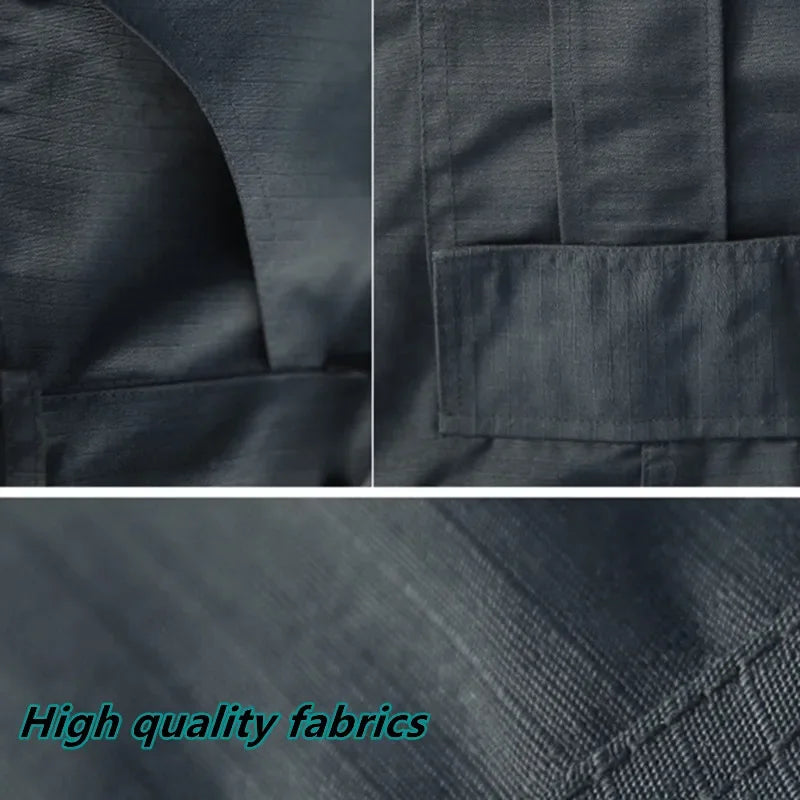 Pantalon cargo pour homme - Pantalon multi-poches - Imperméable - Résistant à l'usure - Décontracté - Salopette d'entraînement - Vêtements confortables et respirants