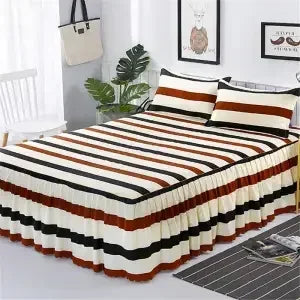 Jupe de circonférence de lit une pièce élégante, couvre-lit et couvre-lit Version coréenne, Design résistant à la décoloration