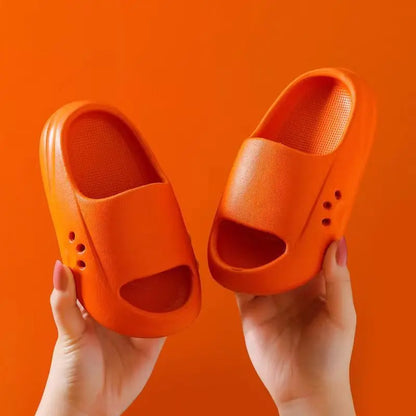 EVA – pantoufles pour enfants, chaussures de dessin animé mignon pour garçons et filles, sandales d'été pour parents et enfants moyens et grands