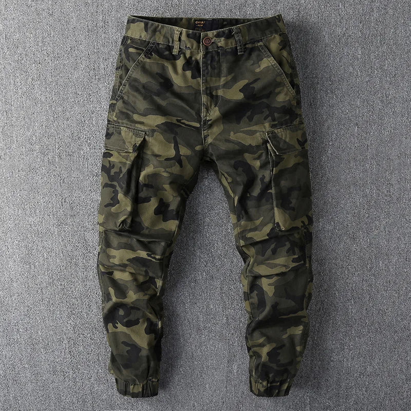 Pantalon cargo de sport de randonnée pour hommes, salopette CamSolomon, jogging, pantalon de survêtement, pantalon de survêtement conique décontracté, mode
