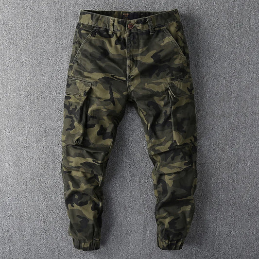 Pantalon cargo de sport de randonnée pour hommes, salopette CamSolomon, jogging, pantalon de survêtement, pantalon de survêtement conique décontracté, mode