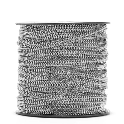 Chaîne à maillons cubains en acier inoxydable, 1 mètre, couleur or, ras de cou pour la fabrication de bijoux, résultats de colliers, accessoires de Bracelets