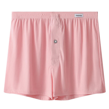Sous-vêtements taille moyenne pour hommes, caleçons sexy, caleçons minces pour la maison, shorts monochromes, pantalons masculins Aro, 03/Ice Instadt