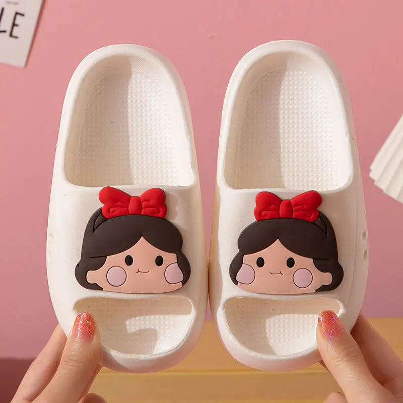 EVA – pantoufles pour enfants, chaussures de dessin animé mignon pour garçons et filles, sandales d'été pour parents et enfants moyens et grands