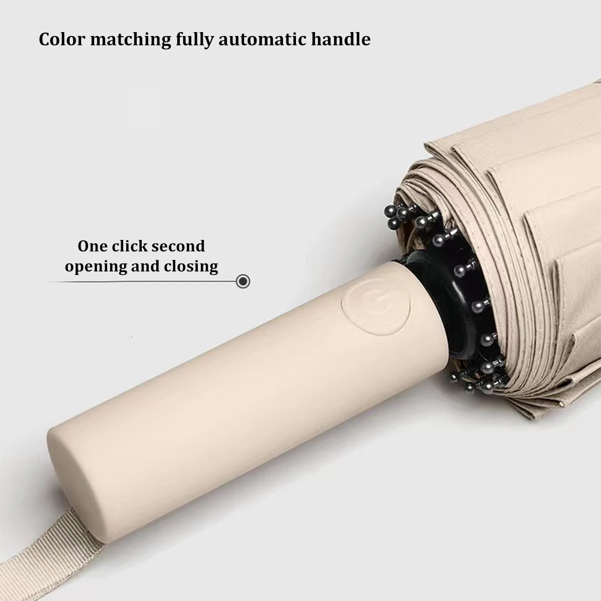 Parapluie double 16 carats pour homme et femme, grand format, coupe-vent, compact, pliable, automatique, pour le soleil, la pluie, les voyages