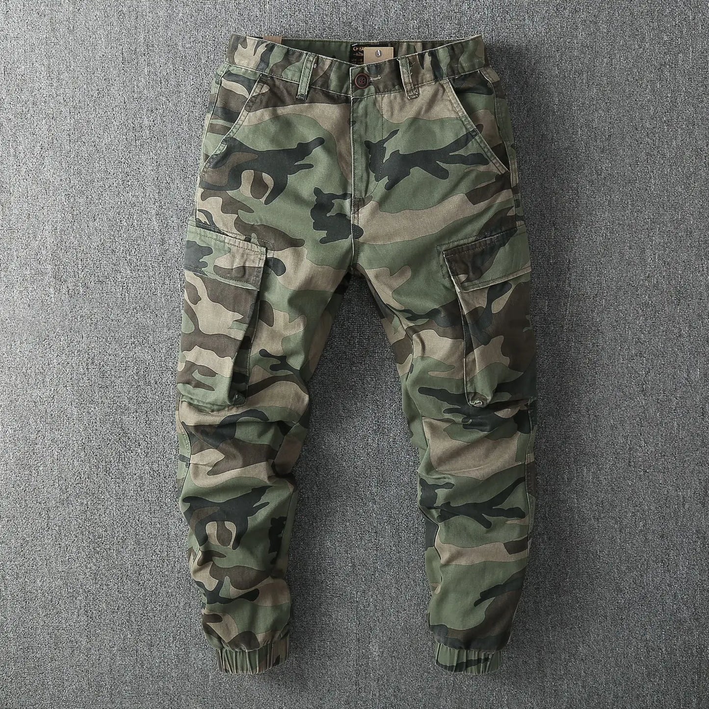 Pantalon cargo de sport de randonnée pour hommes, salopette CamSolomon, jogging, pantalon de survêtement, pantalon de survêtement conique décontracté, mode