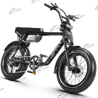 Vélo électrique CMACEWHEEL K20 eBIKE Peak 1000W, 48V15Ah, pneus larges, 20 pouces, VTT électrique pour adultes