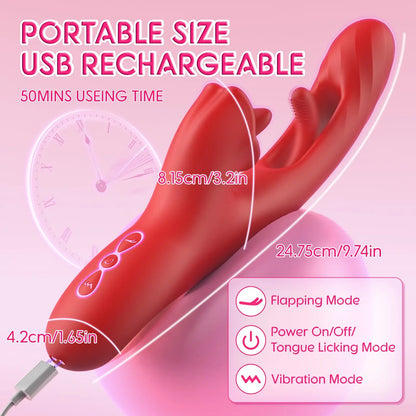 Gode vibrateur 2 en 1 pour femmes, rotation à 360 degrés, stimulateur de battement de Clitoris, point G, jouets sexuels pour adultes de 18 ans et plus