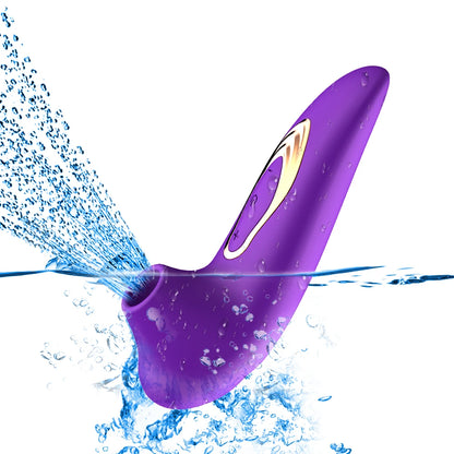 Vibromasseur puissant pour Clitoris et mamelon, succion de langue, léchage Oral vibrant, masturbateur vaginal, jouets Sexy pour femmes adultes