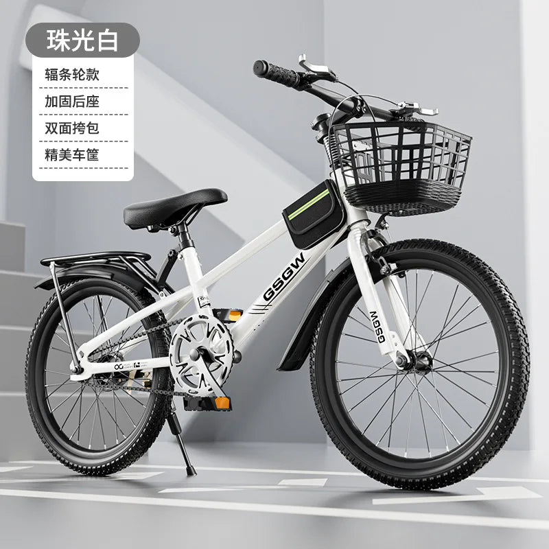 Vélo pour enfants VTT course étudiant vélo20/22/24 pouces vélo