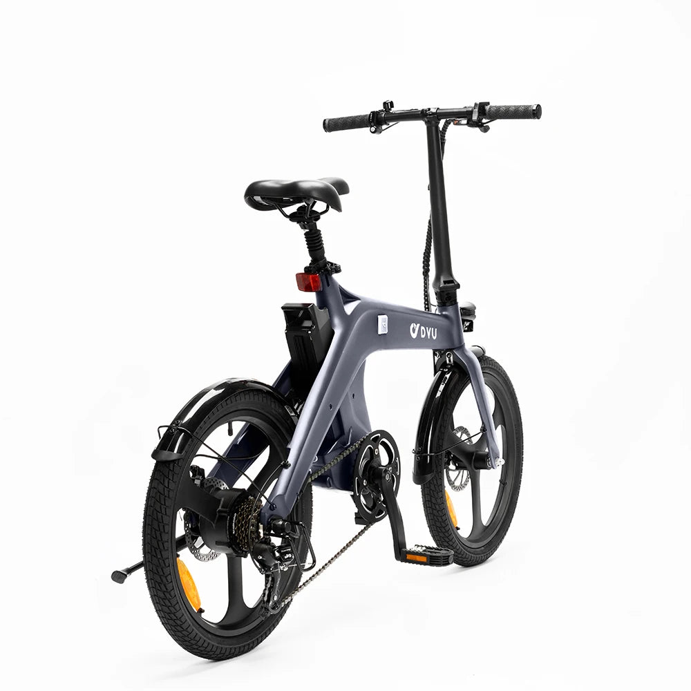 DYU T1 vélo électrique 250W moteur sans brosse 36V10AH batterie au Lithium e-bike adulte 20 pouces pneu pliable vélo électrique