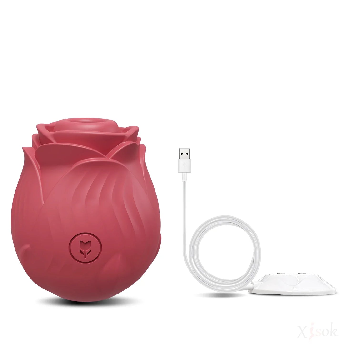 Vibromasseur à succion pour femmes, stimulateur clitoridien, masseur de mamelon Oral, gode vibrant de poussée, jouet sexuel Rose 2 en 1 pour femmes