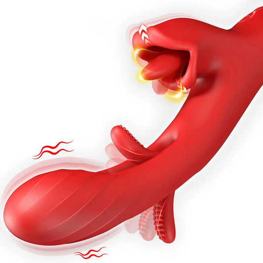 Gode vibrateur 2 en 1 pour femmes, rotation à 360 degrés, stimulateur de battement de Clitoris, point G, jouets sexuels pour adultes de 18 ans et plus