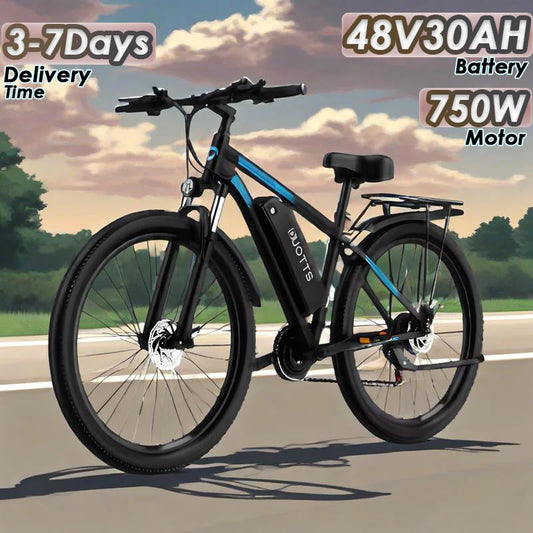 DUOTTS C29 e-bike 750W moteur 48V15 * 2AH batterie magnésium alliage d'aluminium vélo électrique 29 pouces pneus 21 vitesses vélo électrique