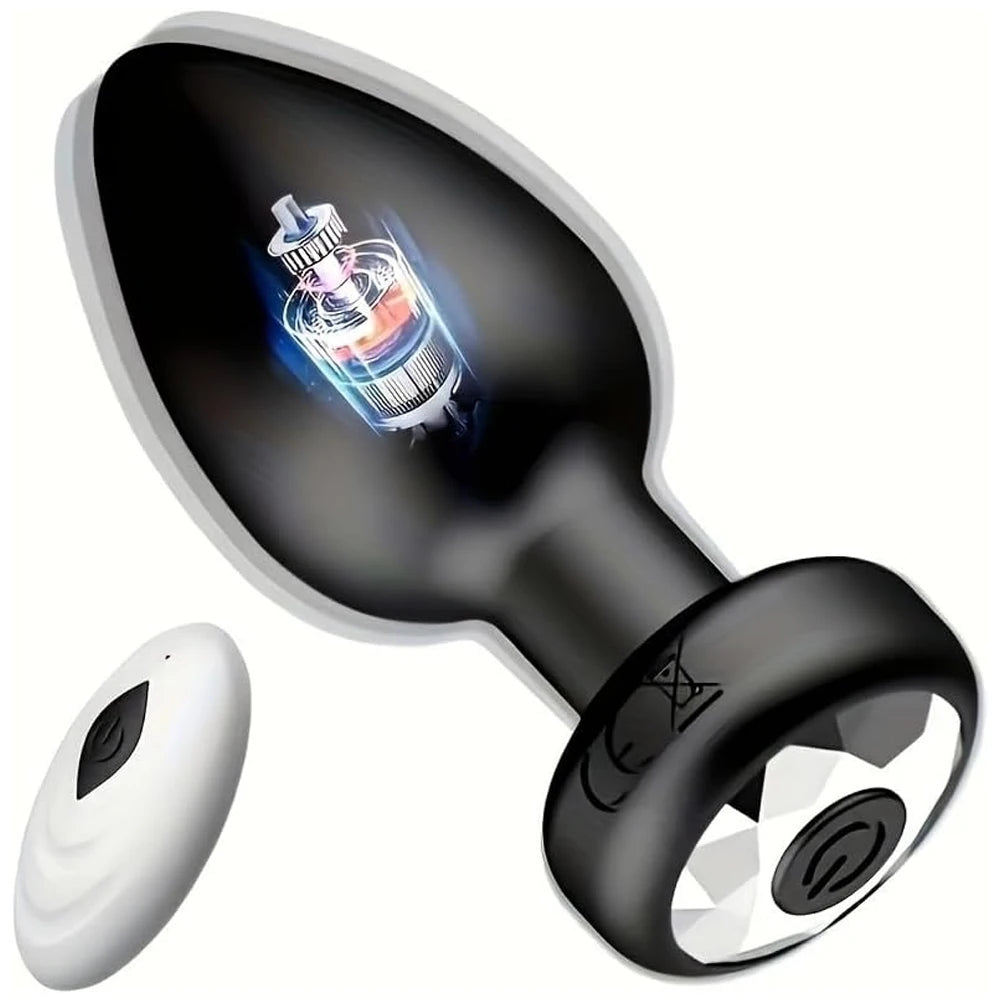Vibromasseur Anal avec Plug Anal, application pour Gay, télécommande, gode, Vibration, Masturbation, jouet sexuel pour adultes, masseur de Prostate pour Couples