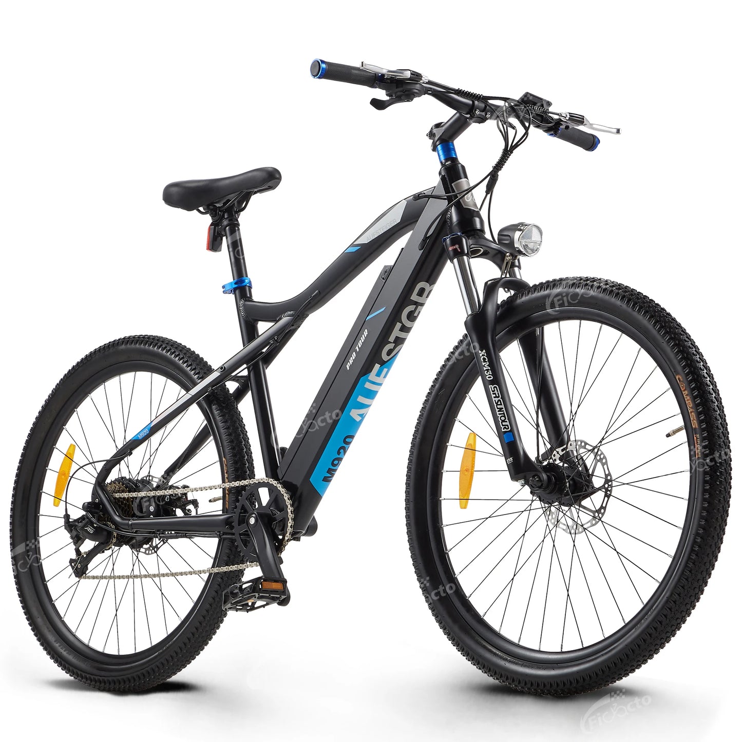 Vélo électrique M920 pour adulte 36V 13 Ah 29/27.5 pouces VTT électrique, suspension avant à huile, freins à disque mécaniques