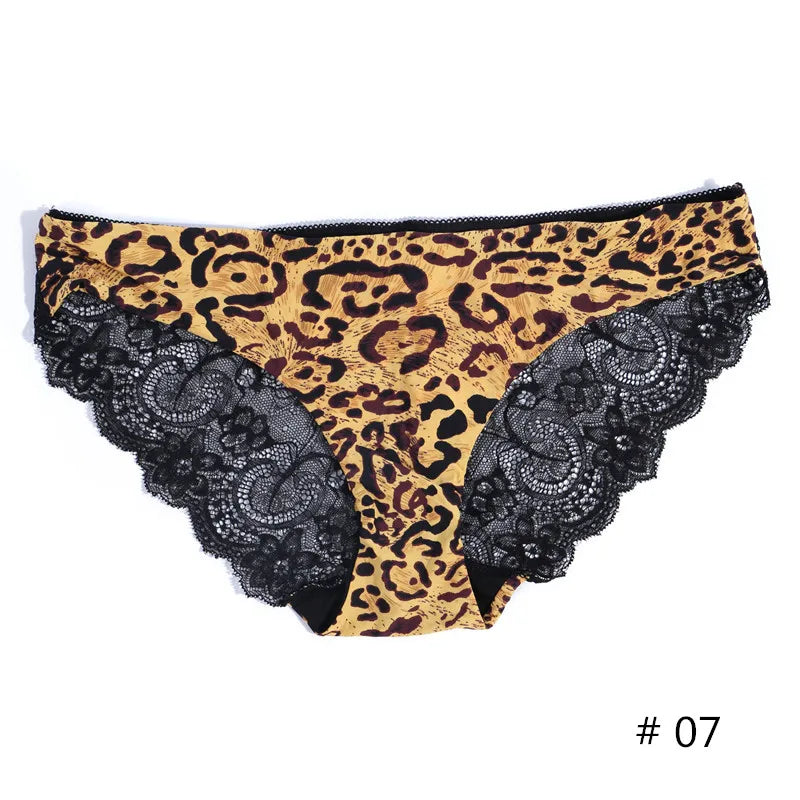 Dentelle femmes culottes Sexy sous-vêtements féminins sans couture dames slips taille basse Lingerie solide culotte filles slips Tangas Slip Femme