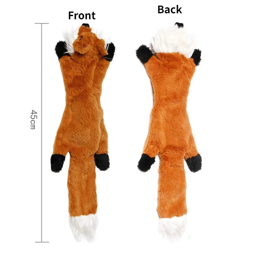 Jouet Animal simulé drôle pour chien, sans farce, avec couineurs, peluche Durable, jouet à mâcher pour chien grinçant, jouet froissé pour animaux de compagnie