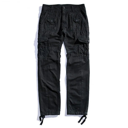 Pantalon militaire pour hommes, pantalon Cargo tactique en coton, multi-poches, pantalon d'extérieur décontracté, grande taille 44, printemps-automne, 2023