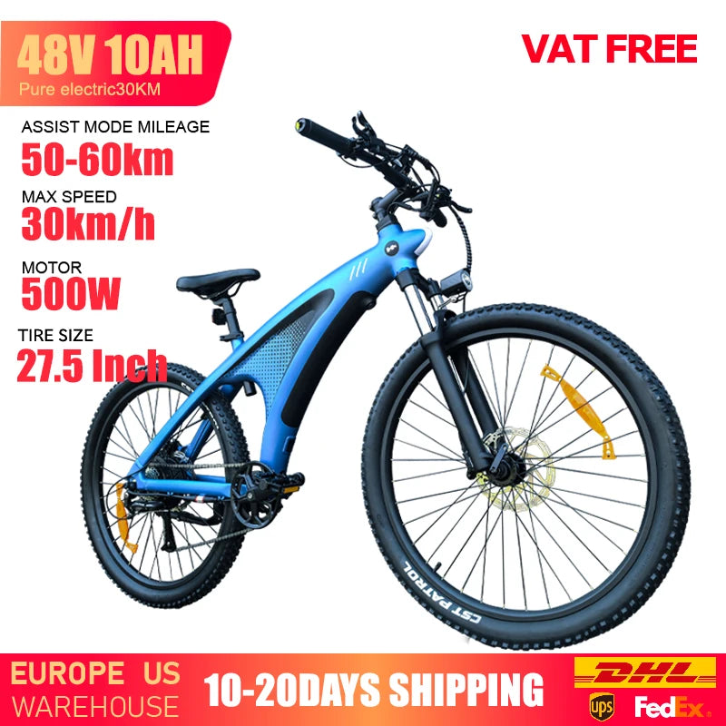 HUANCI Q5 vélo électrique 2000W vélos électriques 27.5 pouces vélo électrique 48V 20AH vélo électrique e vélo montagne adultes ebike fatbike