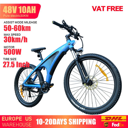 HUANCI Q5 vélo électrique 2000W vélos électriques 27.5 pouces vélo électrique 48V 20AH vélo électrique e vélo montagne adultes ebike fatbike