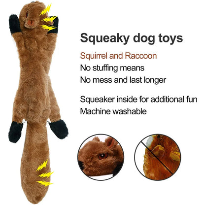 Jouet Animal simulé drôle pour chien, sans farce, avec couineurs, peluche Durable, jouet à mâcher pour chien grinçant, jouet froissé pour animaux de compagnie