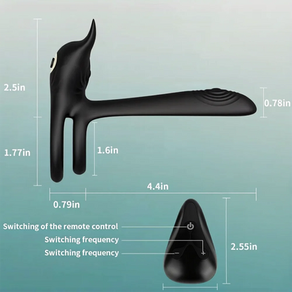 Anneau de pénis à distance sans fil, vibrateur pour Couple, anneau de verrouillage du sperme, stimulateur, jouet sexuel pour hommes, retarde l'éjaculation