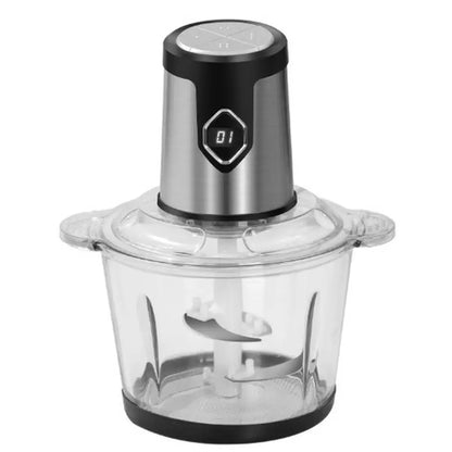 Hachoir à viande multifonctionnel 5L 500W en acier inoxydable, machine de cuisine, broyeur, 4 étapes, viande/légumes/puisse hachée