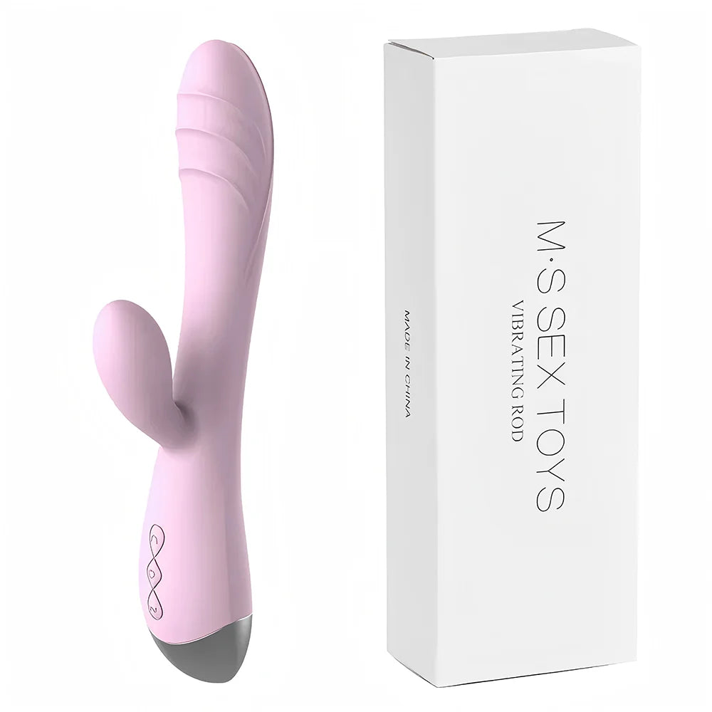 Vibromasseur lapin puissant pour femmes, stimulateur de Clitoris, point G, masseur vaginal, gode, masturbateur féminin, baguette AV, jouet sexuel pour adulte de 18 ans et plus