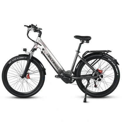 E-bike L26 500W moteur 48V17AH batterie adulte ville déplacement vélo électrique 26 pouces pneus tout-terrain vélo électrique pratique