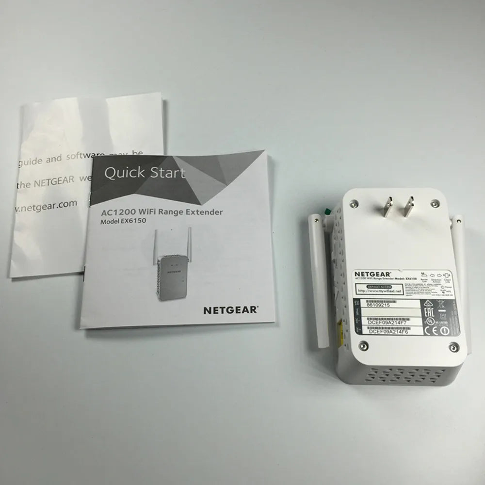 EX6150 V2 AC1200M amplificateur de Signal WiFi d'extension sans fil double bande pour Netgear