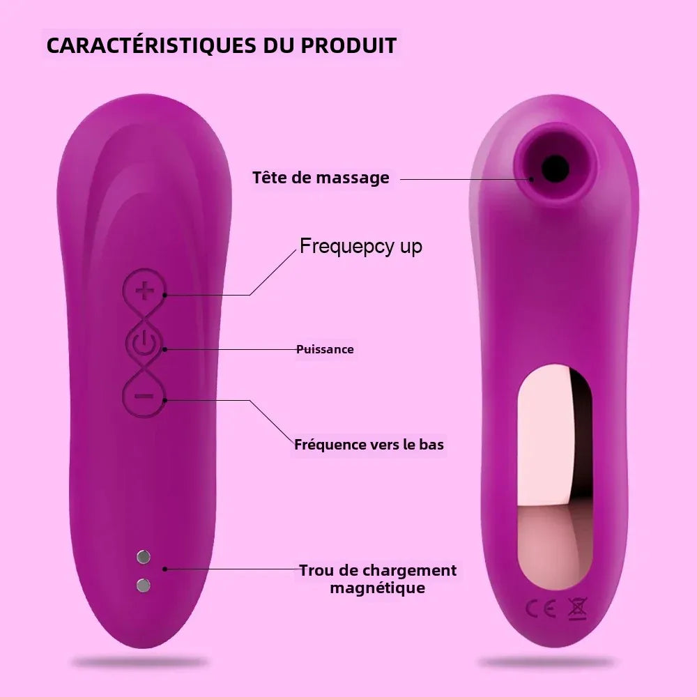 Vibromasseur de succion de clitoris pour femmes, clitoris féminin, UNIS isseur Chev, continents, vagin, jouets sexuels, produit de mastyellar, fournitures pour adultes